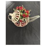 Decorative teapot basket