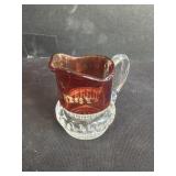 1898 Carnival glass creamer