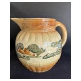 Stoneware water, pitcher