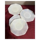 American Monax  dinner plates group of five