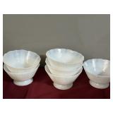 American monax sherbet dishes