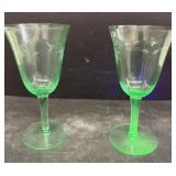 Green glass gobbles