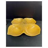 California pottery nut dish