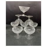 Fostoria sherbet glasses