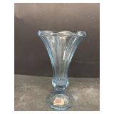Blue Fostoria  vase