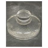 Glass butter press