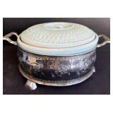 Hull serving dish stoneware