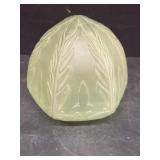 Green glass shade