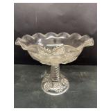 Ruffled edge compote
