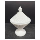 Milk, glass candy dish