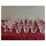 Nortake sweet swirl glasses