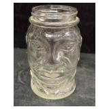 Lucky Joe 1940s mustard jar