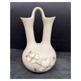 Pigeon Forge pottery double bud vase