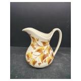 Hand painted crystal Onyx cave water pitcher