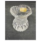 Lead crystal toothpick holder