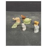 Wade porcelain figures