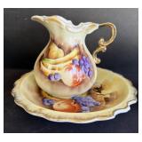 Fruit bowl and pitcher-small size