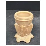Slag glass toothpick holder