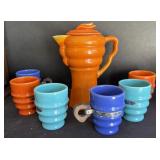 METLOX Poppy Trail coffee set