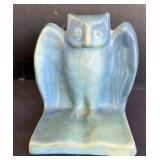 Van Briggle owl bookend