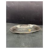 Silver overlay dish