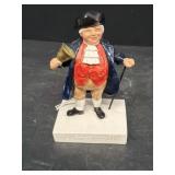 Colonial belt ringer figurine