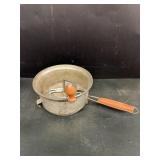 Antique strainer