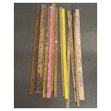 Advertising yardsticks, Bluffton, Indiana,