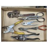 Tin Snips-Pipe Wrench-Pliers
