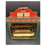 Coca-Cola town Square trolley car ornament