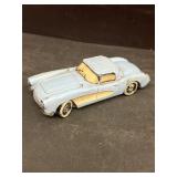 Resin blue Thunderbird car