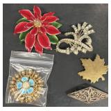 Costume, jewelry pins