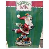 Ceramic tabletop Santa Claus