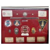 Centerville, IN fire department badges c