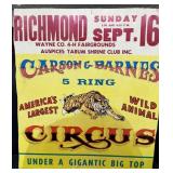Richmond, IN, Carson and Barnes Circus