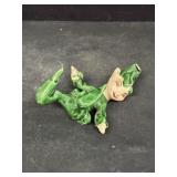 Vintage Christmas pixie elf pottery