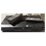 Panasonic DVD player and RadioShack  scanner