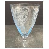 Heisy blue glass