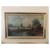 Horse Drawn Wagon Print
