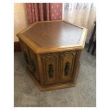Octagonal End Table