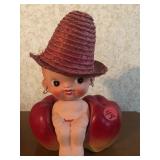 Apple Lady Bank Bobble Head