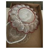 Plate, Kitchen Utensils, Glass Egg Plate