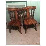 (2) Kitchen Chairs