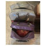 (2) Bowling Balls & (4) Vintage Bowling Shirts