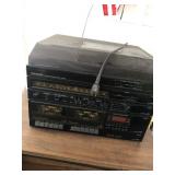 Stereo Cabinet & (2) Speakers