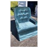 Blue Lounge Chair