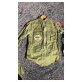 Boy scouts shirts with patches