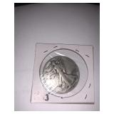 1943 silver half dollar