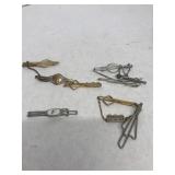 Group of tie clips