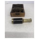 Pirates spy scope in wood box